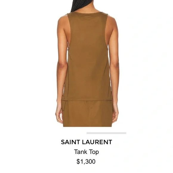 NWT Saint Laurent SET Skirt and top (and belt) - Picture 12 of 12